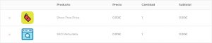 Eliminar cantidades de producto en Woocommerce